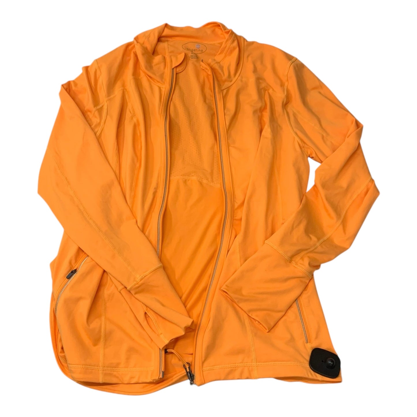 Athletic Jacket By Tangerine In Orange, Size: Xl