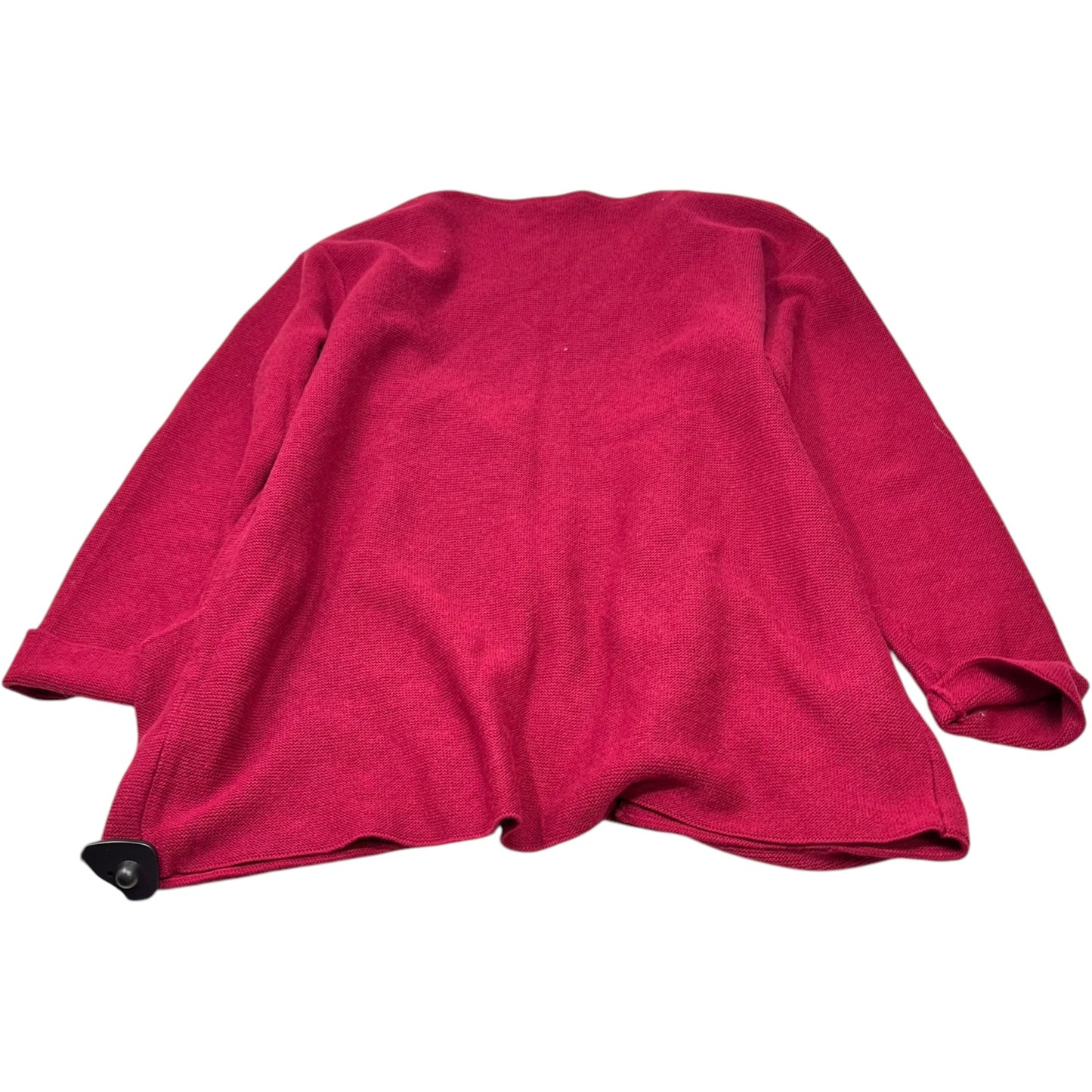 Sweater Cardigan By Pure Jill In Red, Size: M