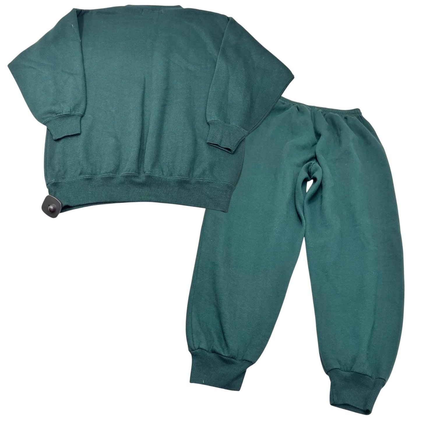 Lounge Set Pants By Clothes Mentor In Green, Size: L