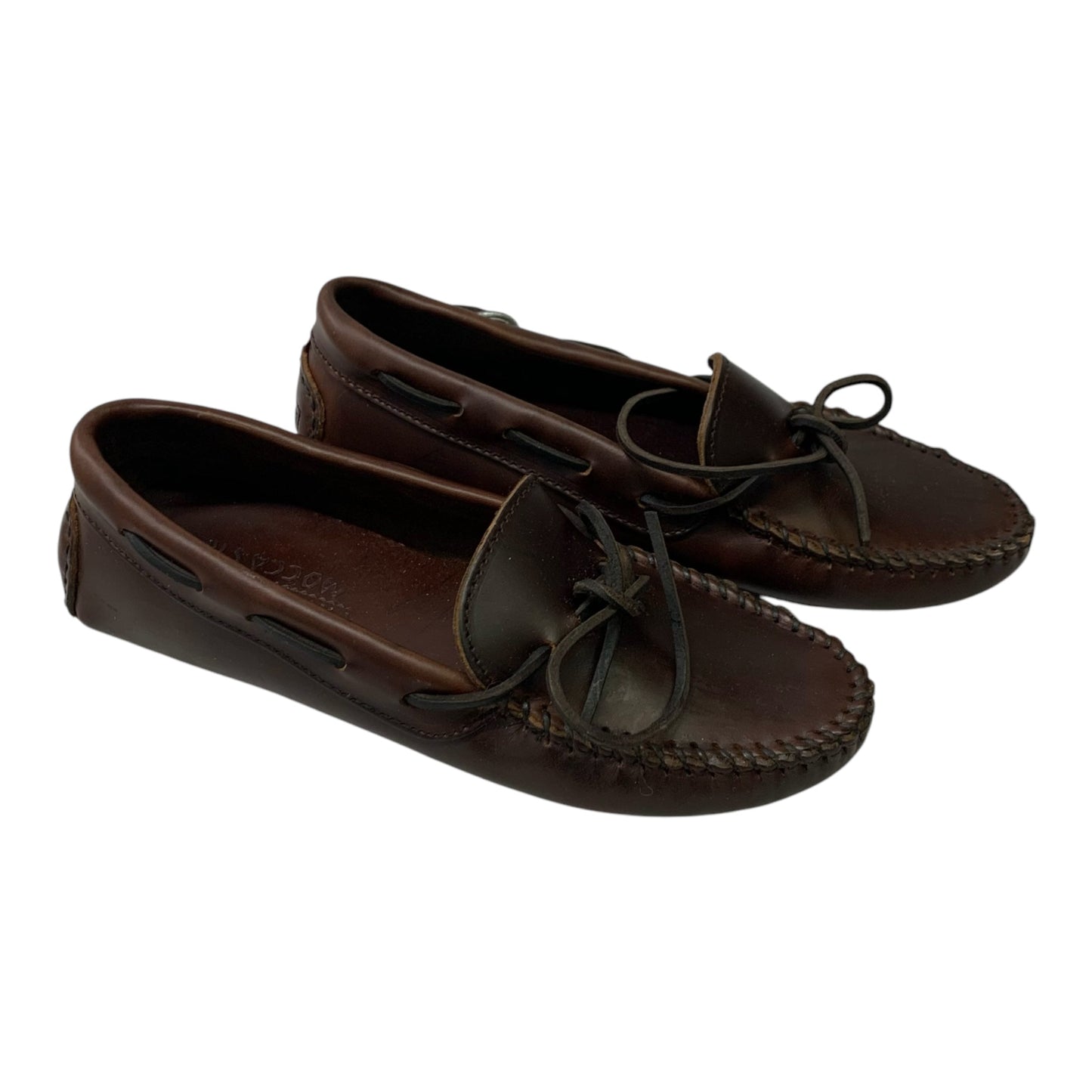 Shoes Flats By Minnetonka In Brown, Size: 7