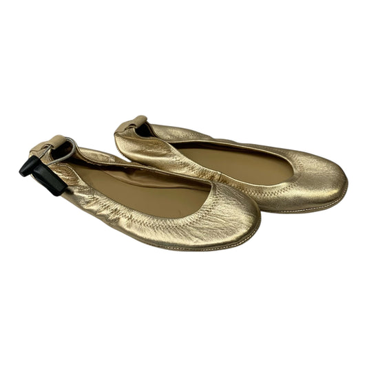 Shoes Flats By Talbots In Gold, Size: 7