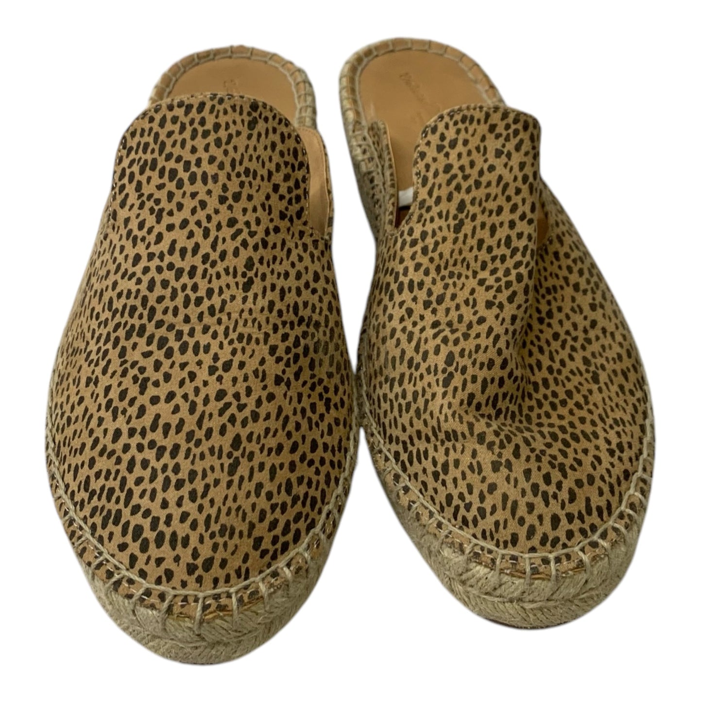 Shoes Flats By Universal Thread In Animal Print, Size: 8