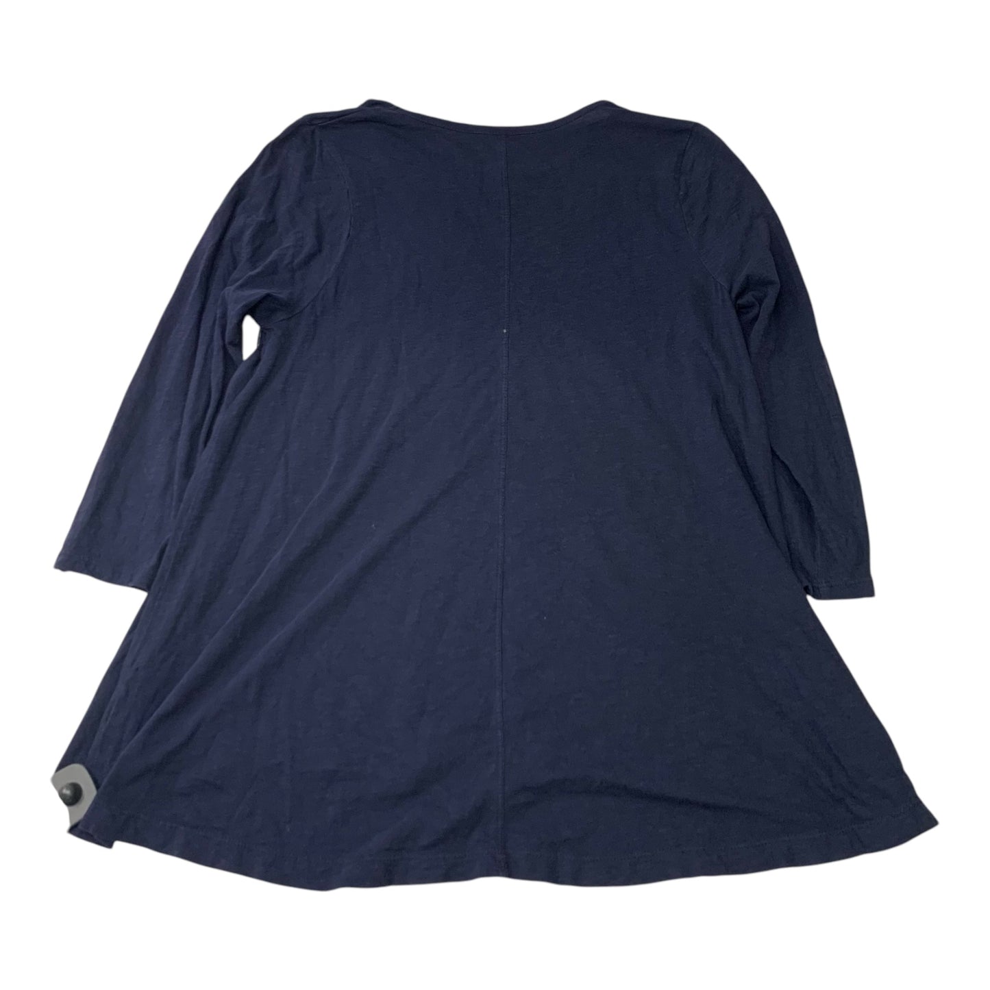 Top 3/4 Sleeve Basic By Crown And Ivy In Navy, Size: M