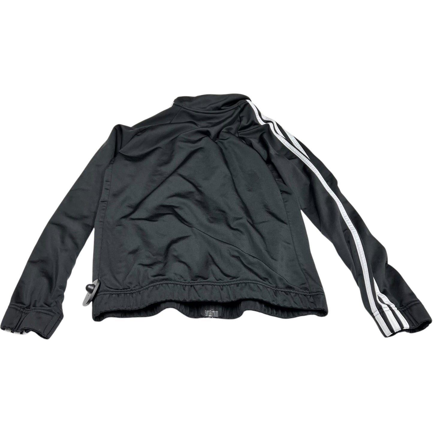 Athletic Jacket By Adidas In Black, Size: M