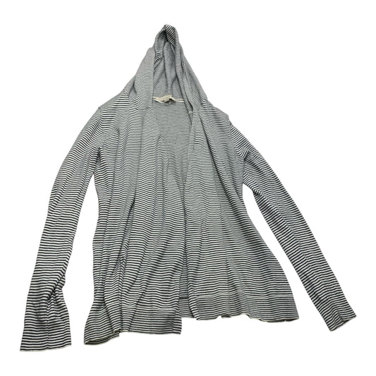 Cardigan By Loft In Striped Pattern, Size: M