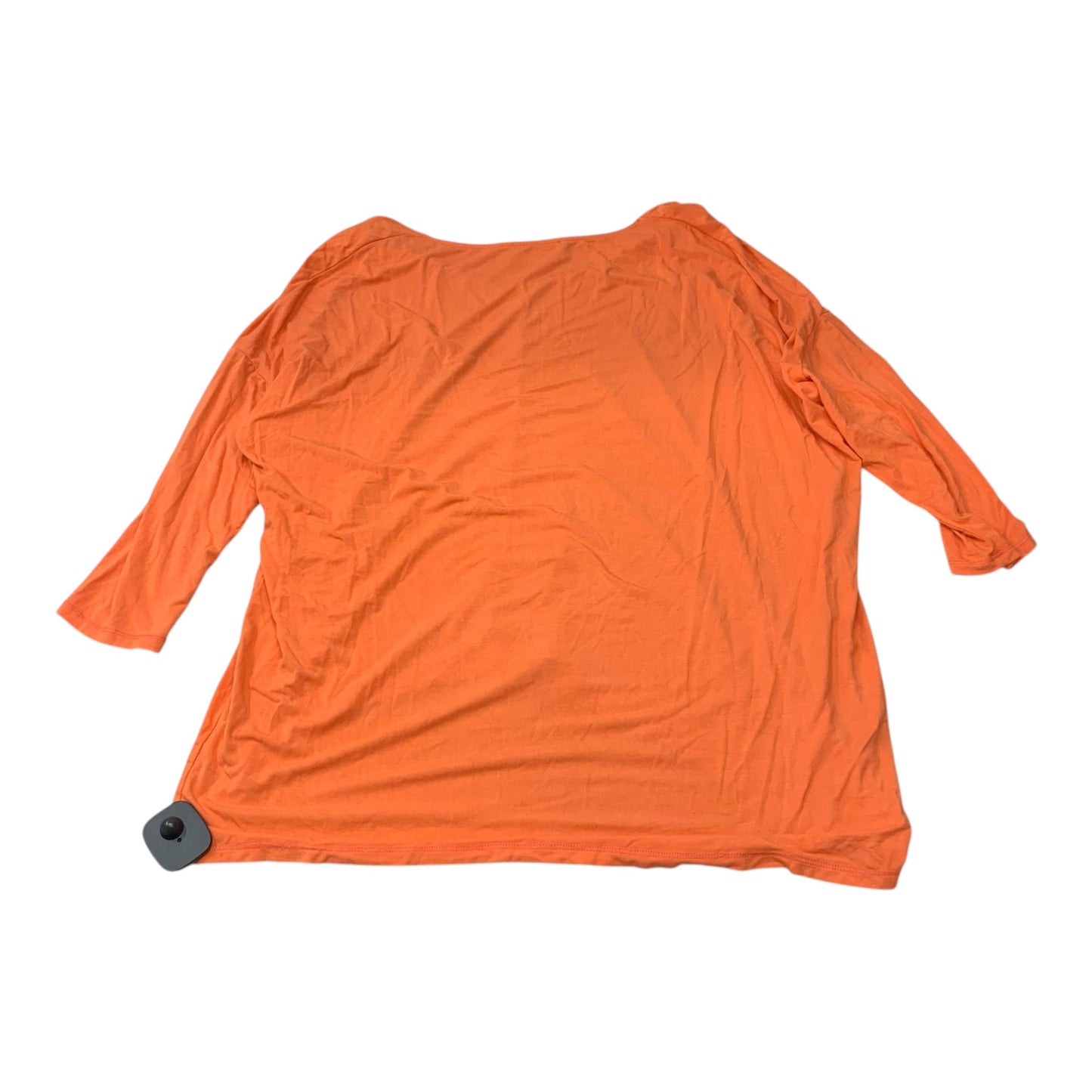 Tunic 3/4 Sleeve By Kerisma In Orange, Size: L