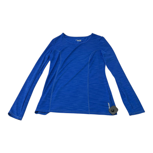 Athletic Top Long Sleeve Crewneck By Head In Blue, Size: S