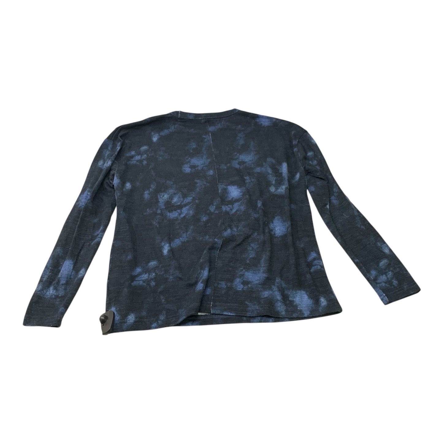 Top Long Sleeve By Old Navy In Black & Blue, Size: Xs