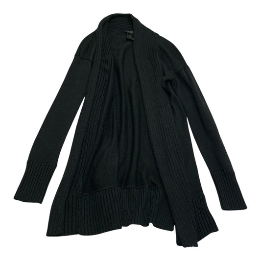 Sweater Cardigan By Ann Taylor In Black, Size: Xs