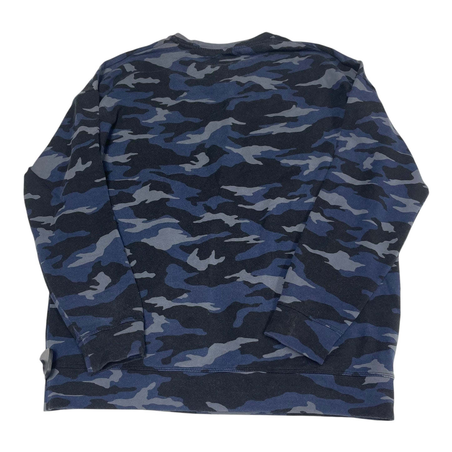 Athletic Top Long Sleeve Crewneck By Athleta In Camouflage Print, Size: M