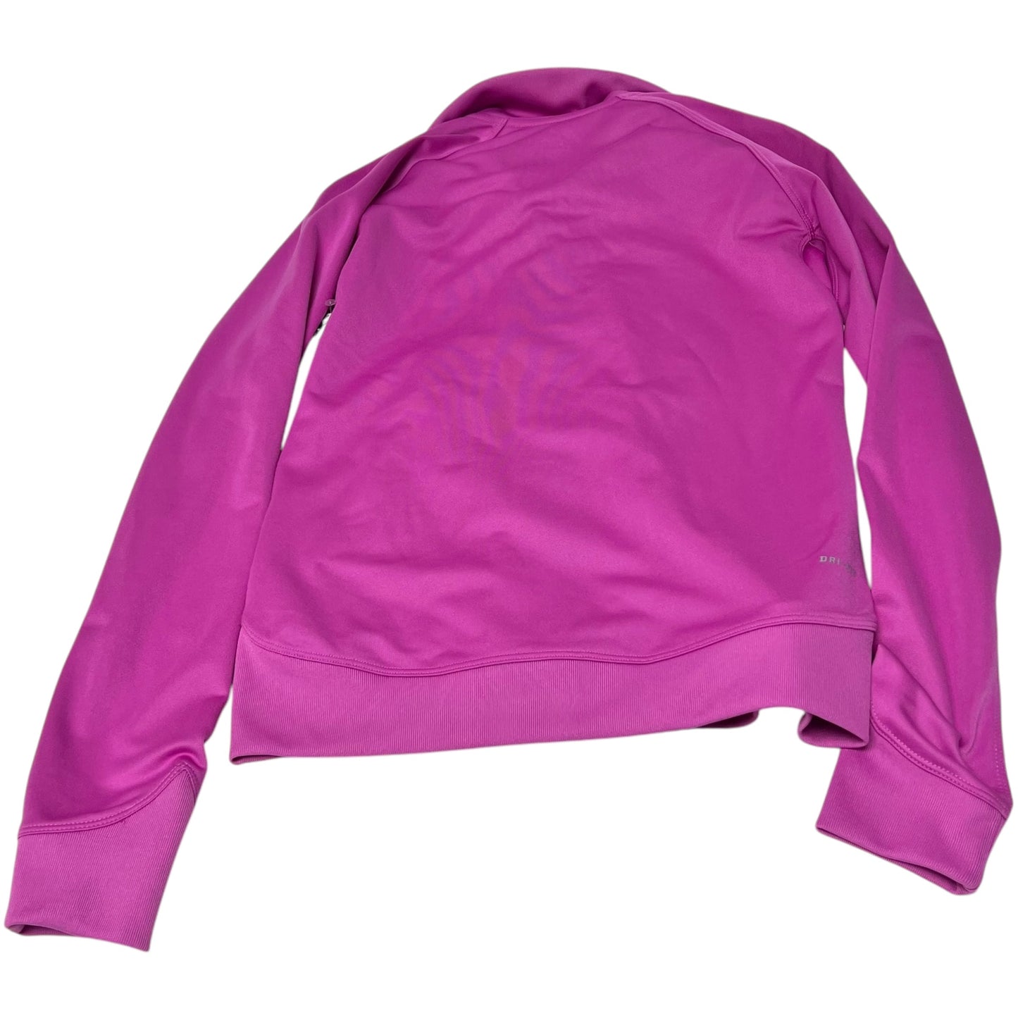 Athletic Jacket By Nike Apparel In Pink, Size: M