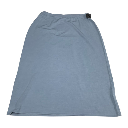 Skirt Midi By Eileen Fisher In Blue, Size: 1x