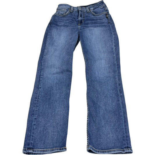 Jeans Skinny By Silver In Blue Denim, Size: 4