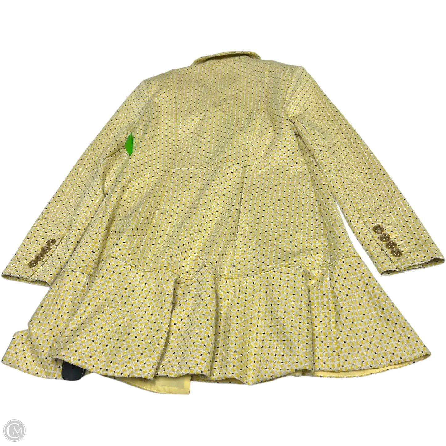 Coat Peacoat By Cabi In Yellow, Size: S