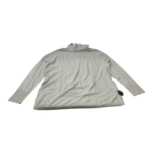 Tunic Long Sleeve By Isaac Mizrahi Live Qvc In Grey, Size: M