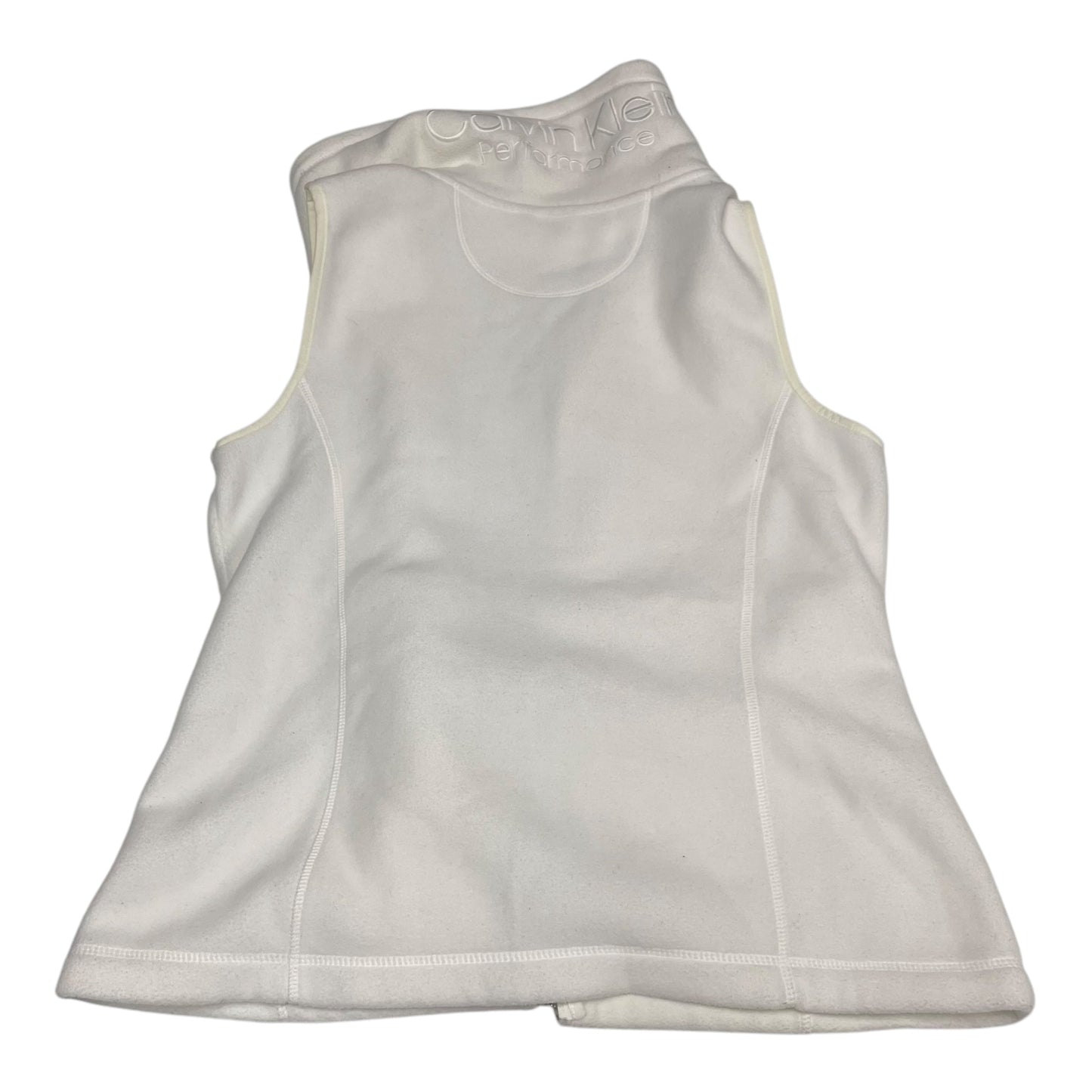 Vest Fleece By Calvin Klein In White, Size: M