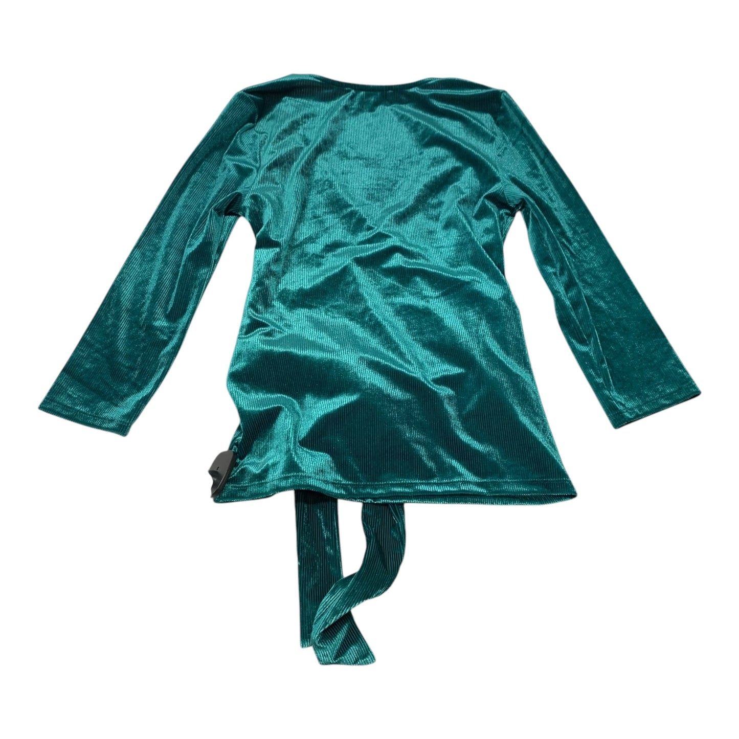 Top Long Sleeve By Express In Green, Size: Xs