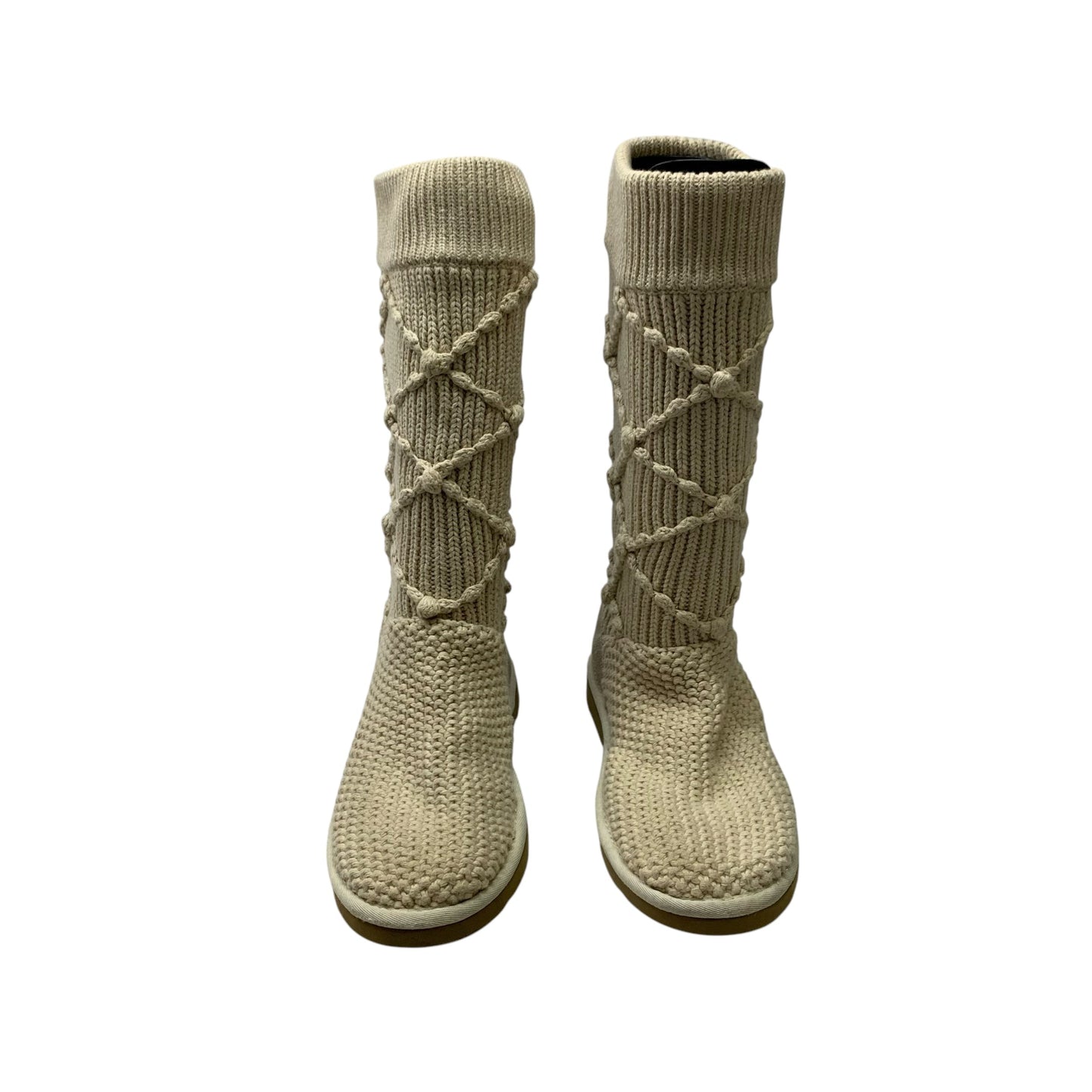 Boots Designer By Ugg In Cream, Size: 8