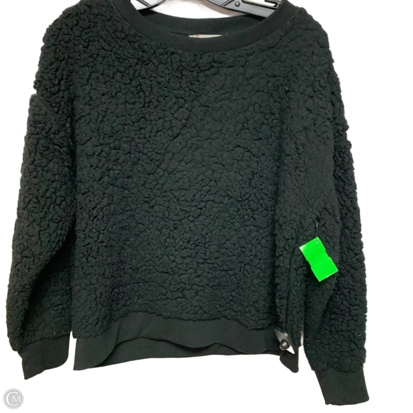 Sweater By Pink Rose In Black, Size: L