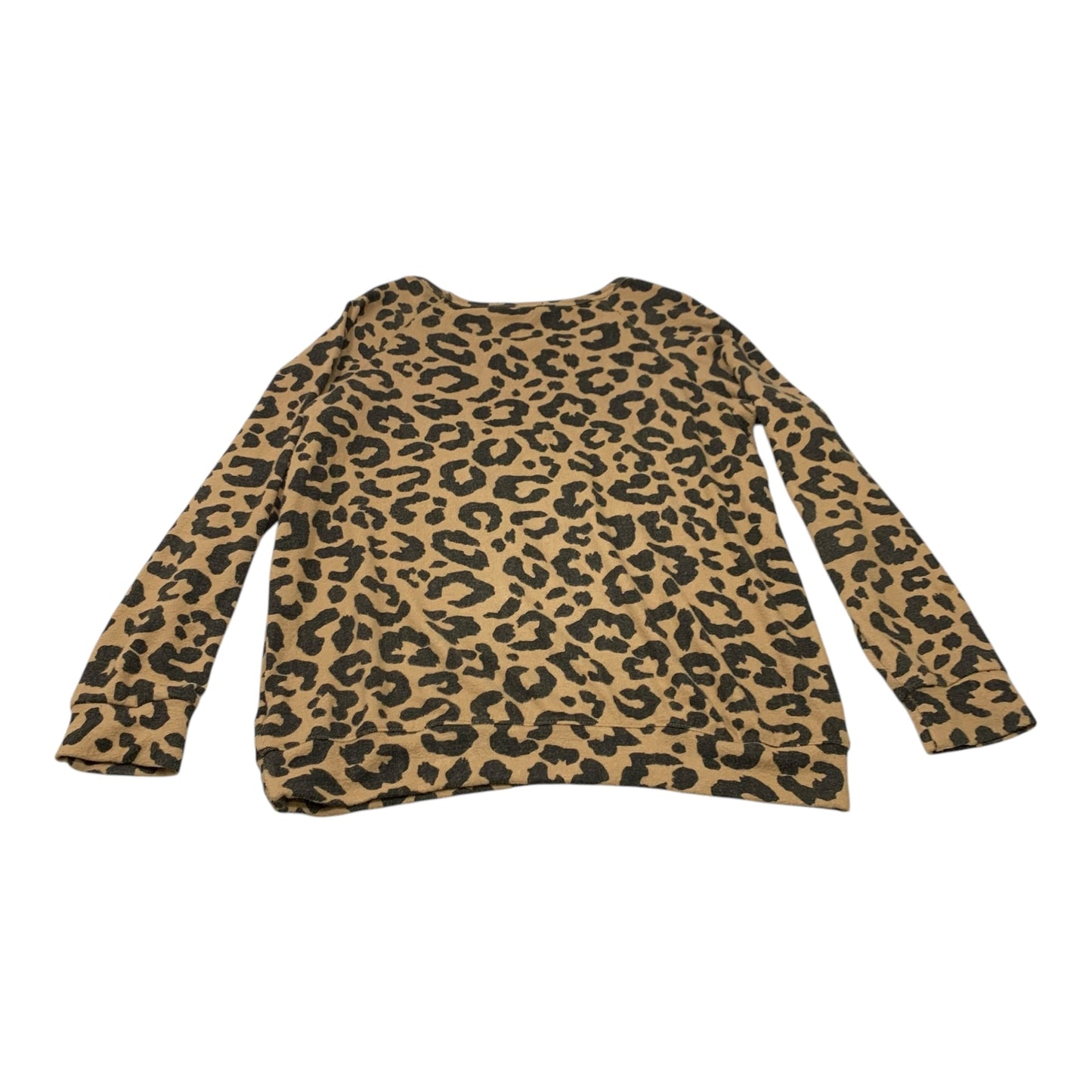 Top Long Sleeve By Buffalo David Bitton In Animal Print, Size: M