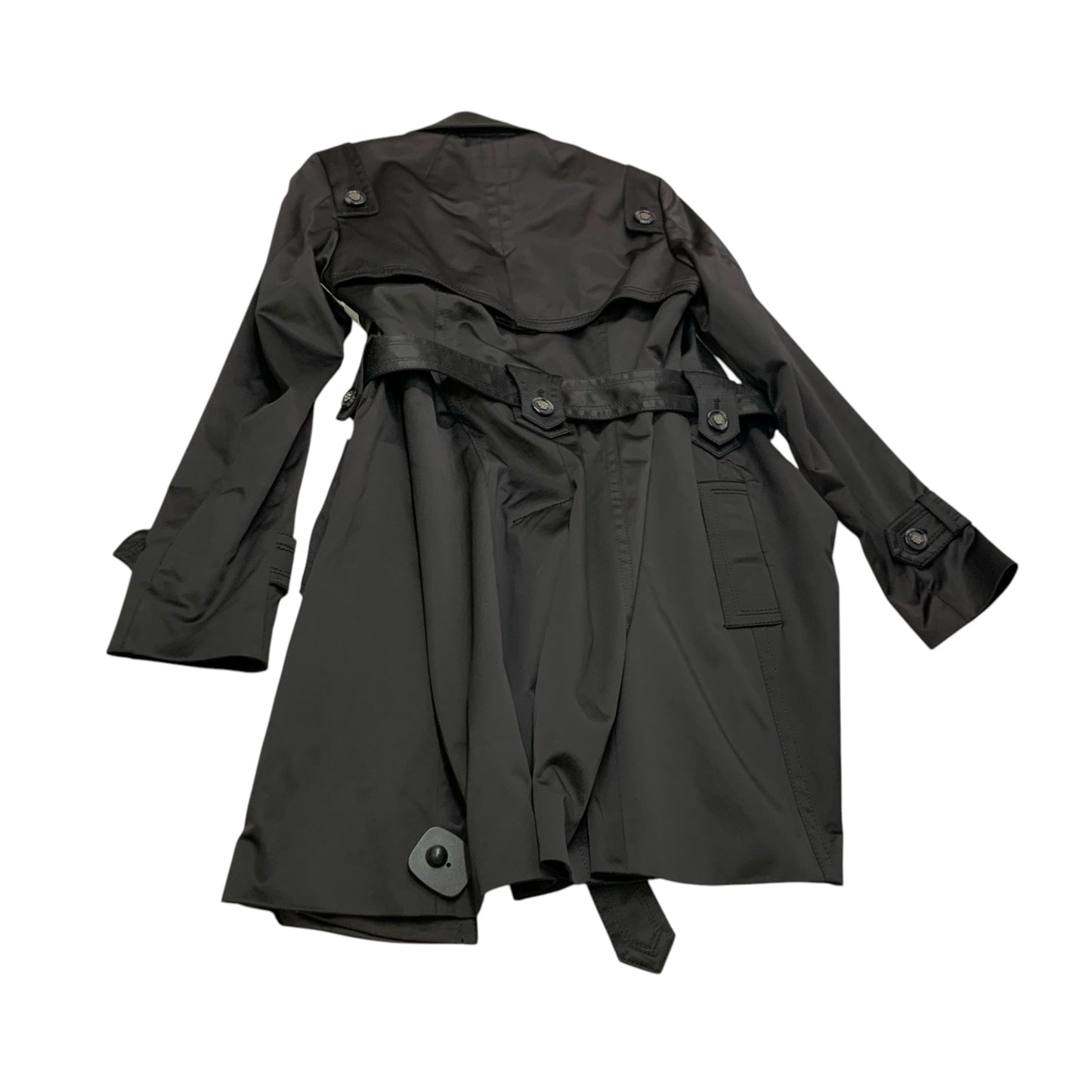 Coat Trench Coat By Jessica Simpson In Black, Size: S