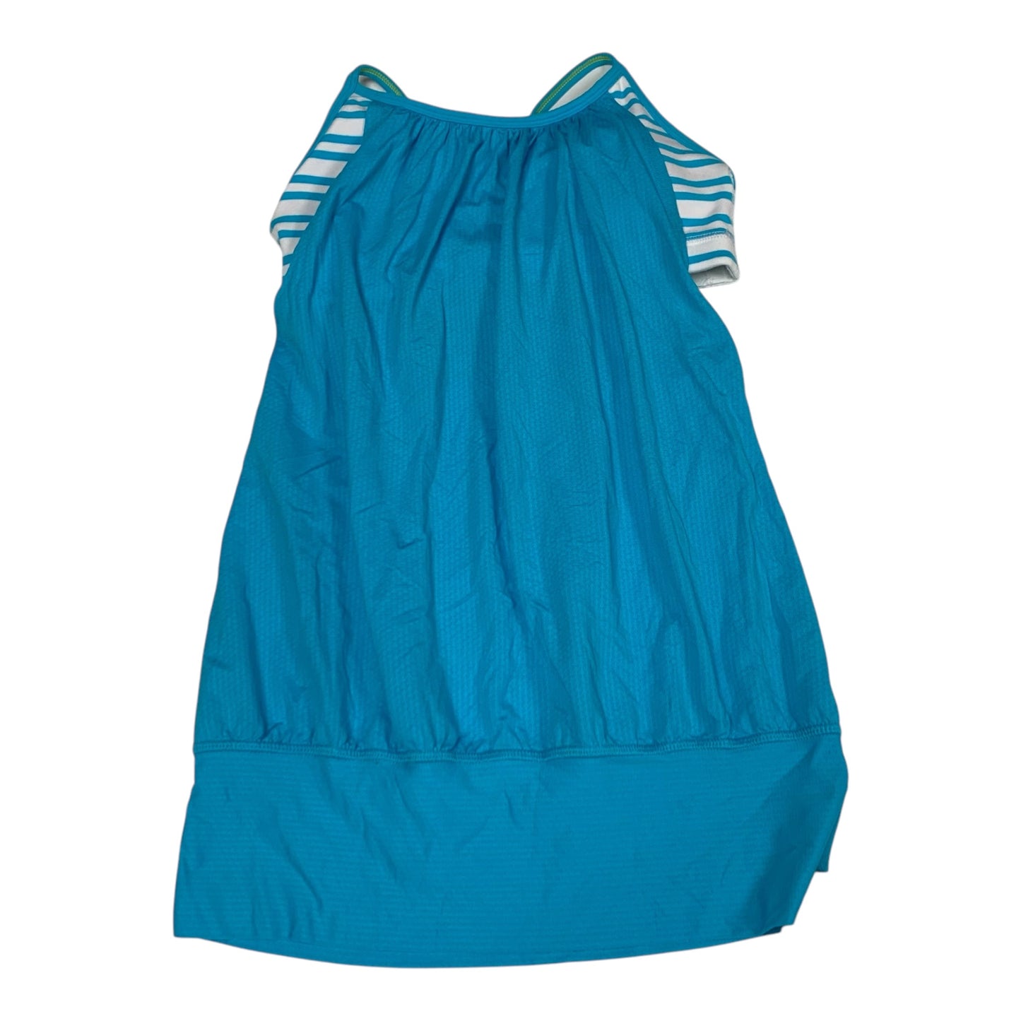 Athletic Tank Top By Lululemon In Aqua, Size: S