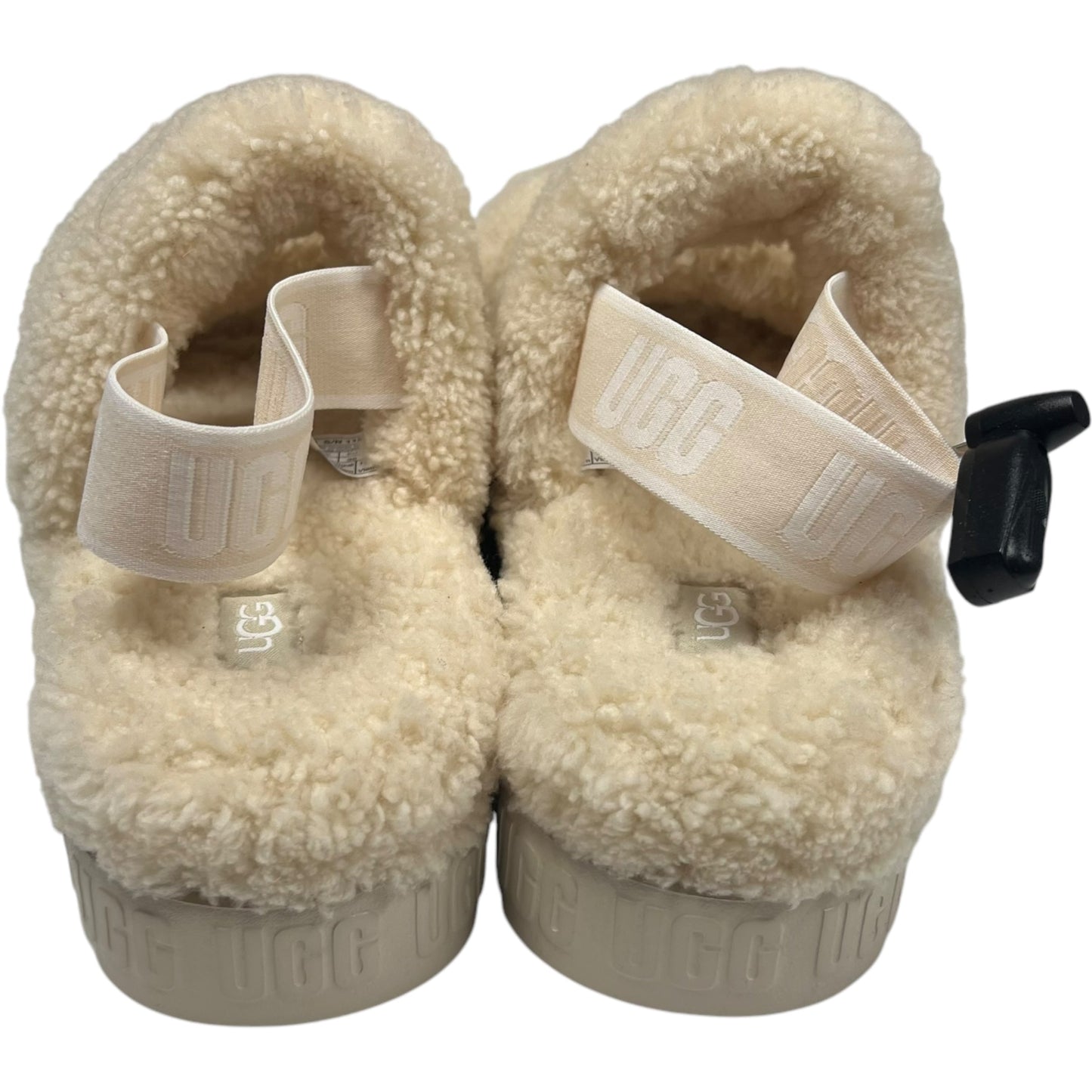 Sandals Designer By Ugg In Cream, Size: 8