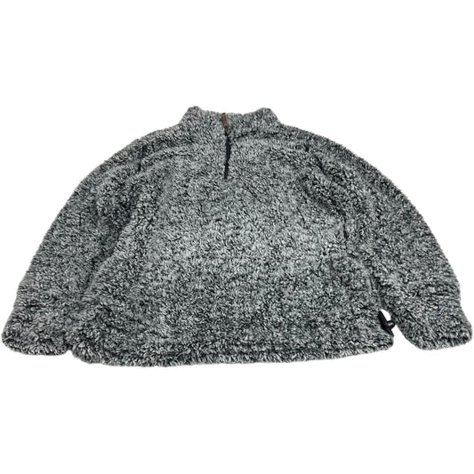 Sweatshirt Collar By Weatherproof In Grey, Size: Xl