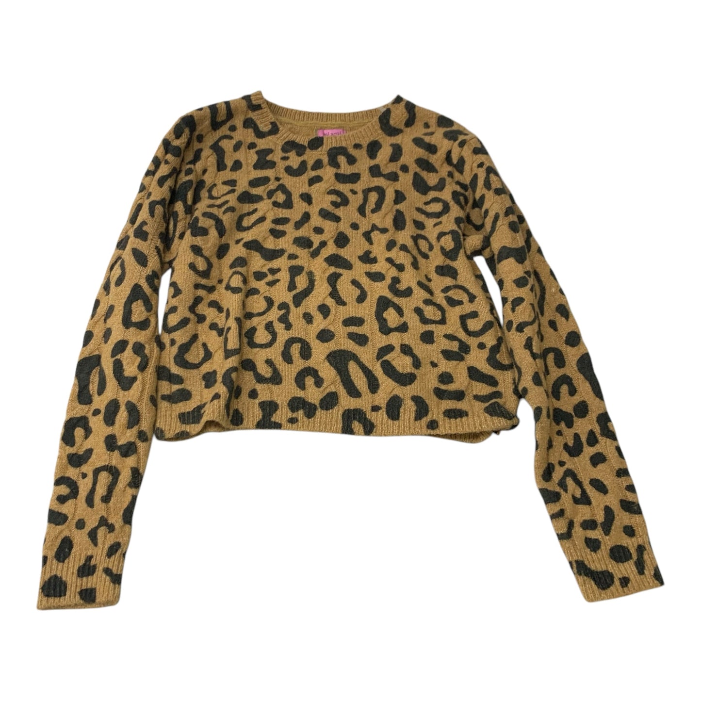 Sweater By Miami In Animal Print, Size: M