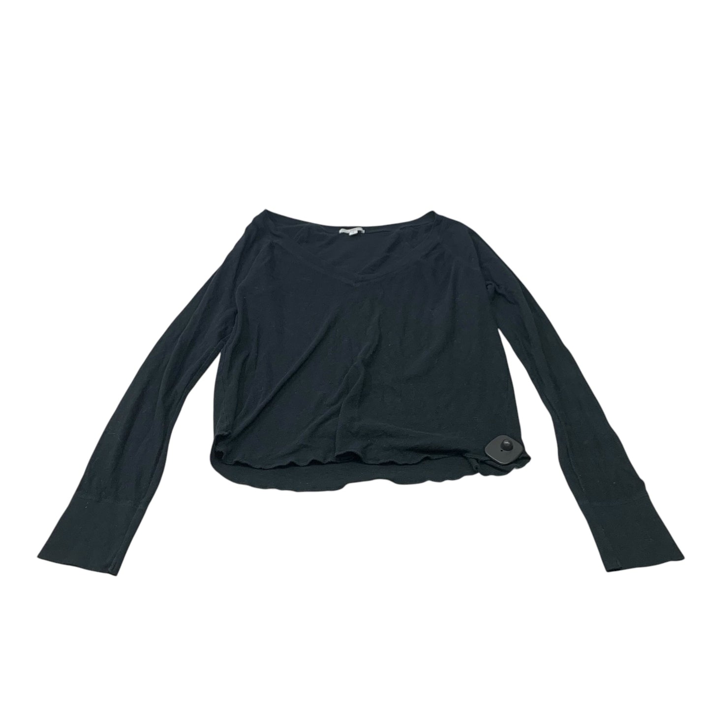 Top Long Sleeve Basic By James Perse In Black, Size: L