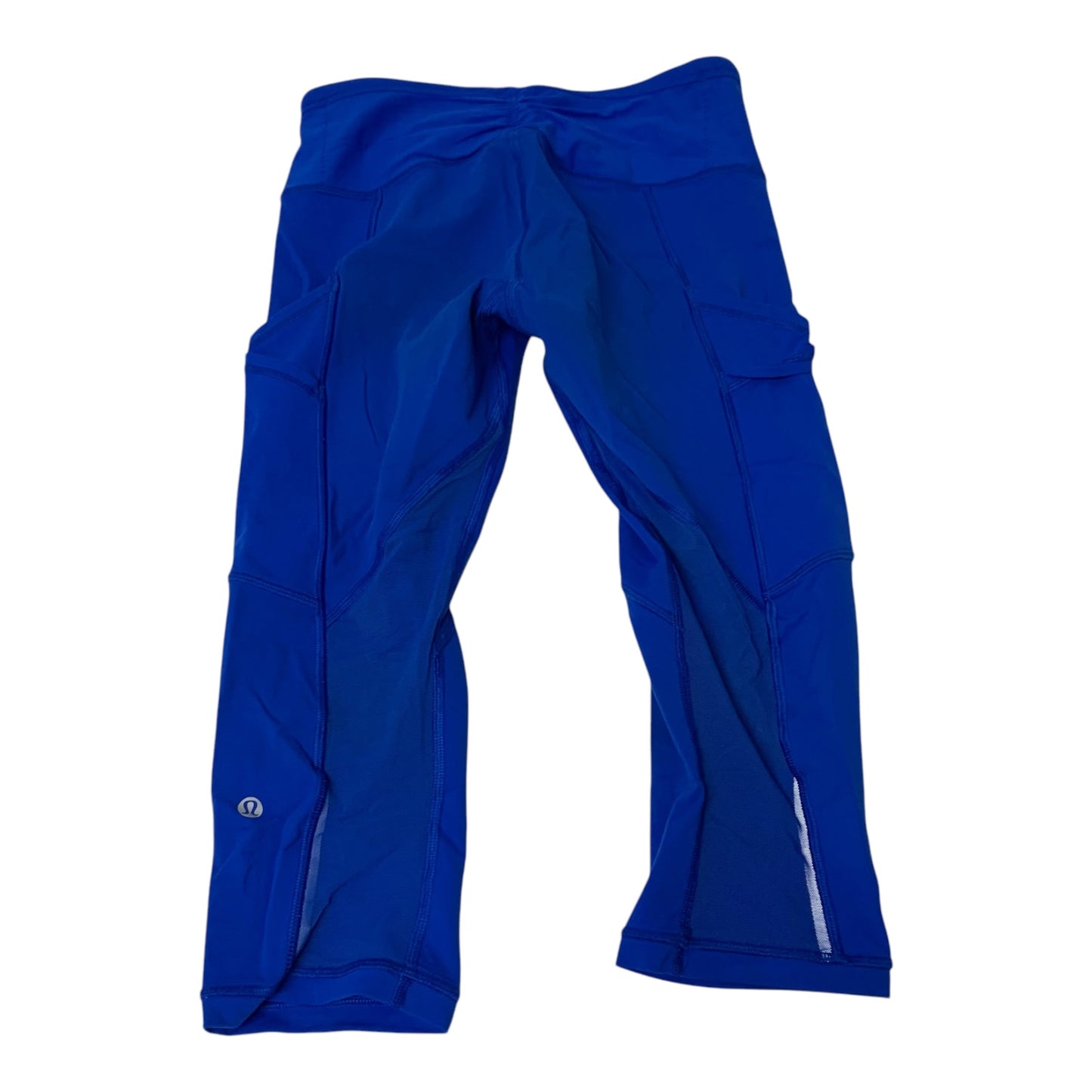 Athletic Leggings Capris By Lululemon In Blue, Size: S