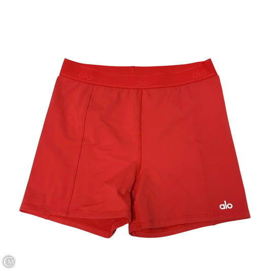 Athletic Shorts By Alo In Red, Size: S