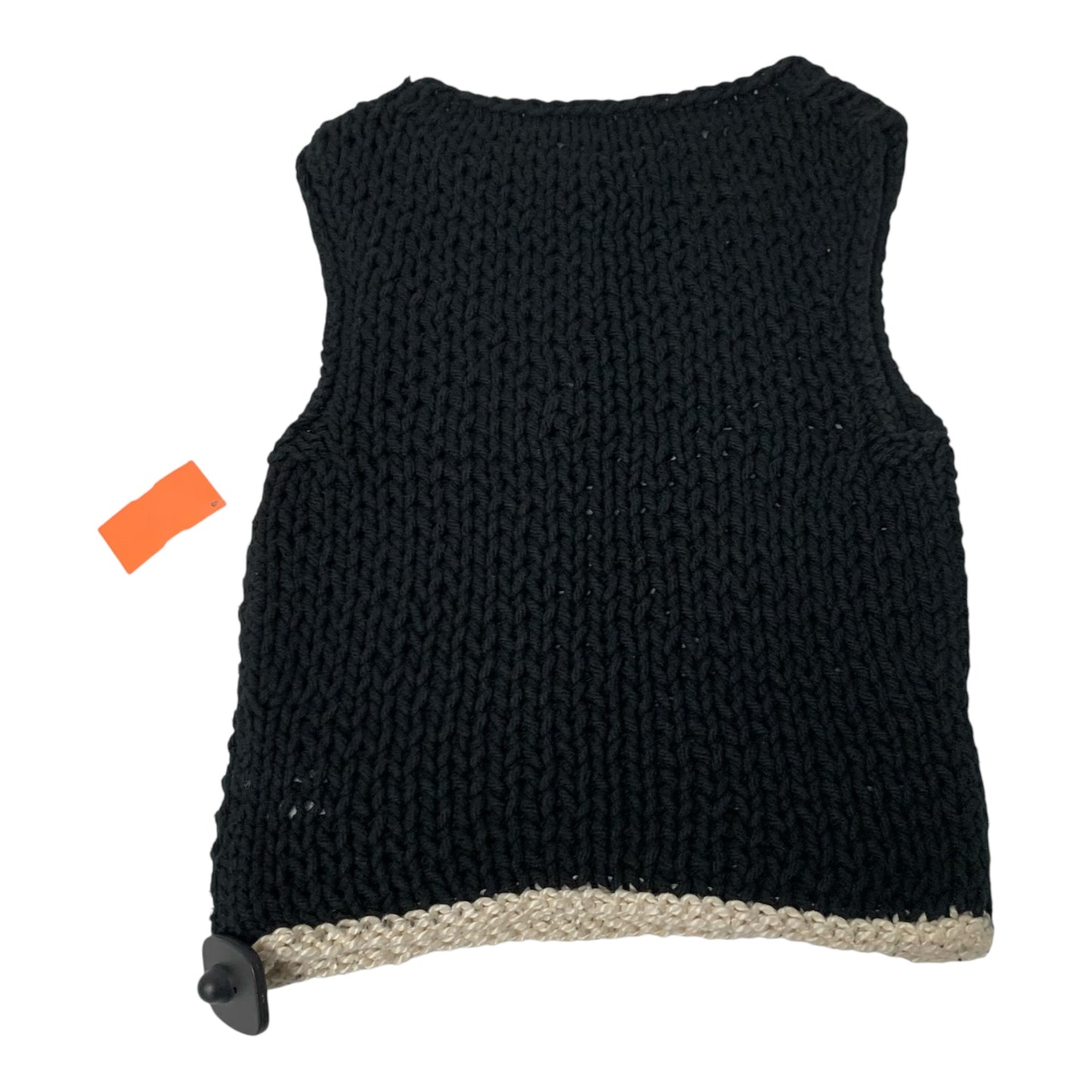 Vest Sweater By Guess In Black, Size: S