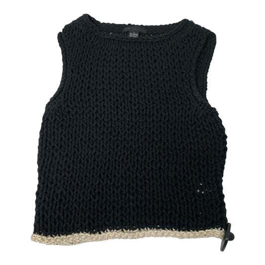 Vest Sweater By Guess In Black, Size: S