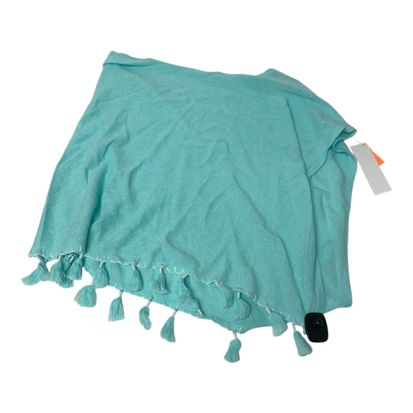 Poncho Designer By Lilly Pulitzer In Aqua, Size: Osfm