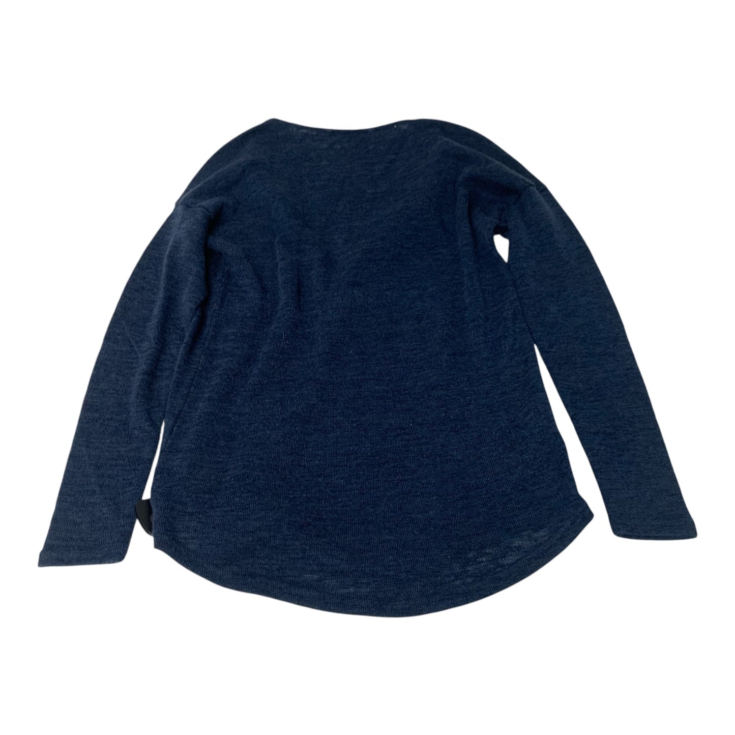 Top Long Sleeve By Soft Surroundings In Navy, Size: M