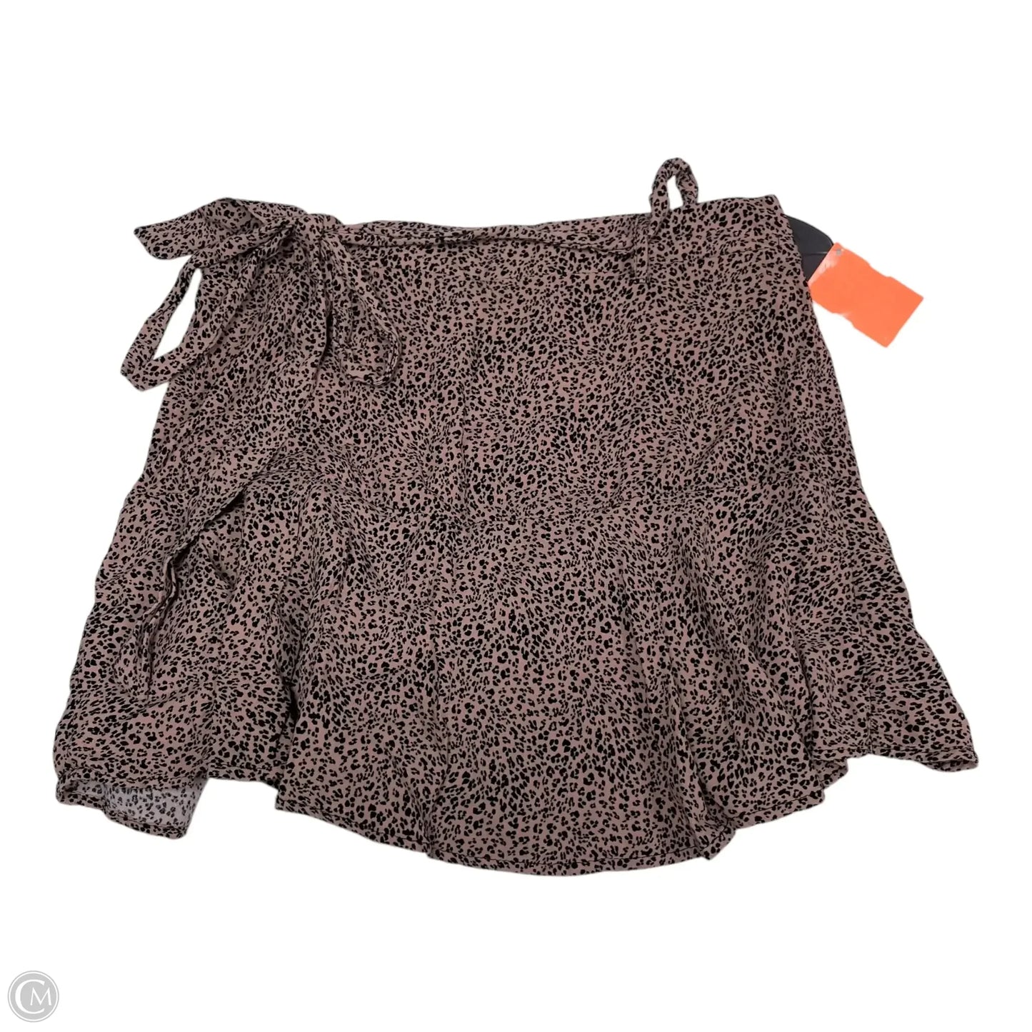 Skort By Urban Romantics In Animal Print, Size: M