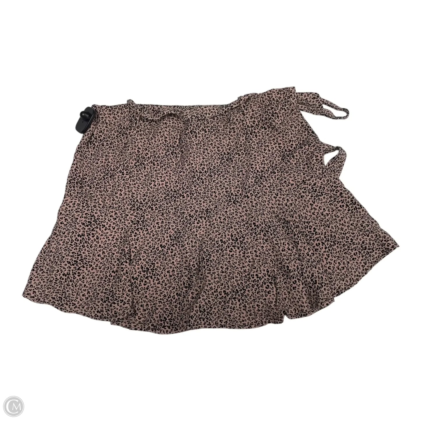 Skort By Urban Romantics In Animal Print, Size: M