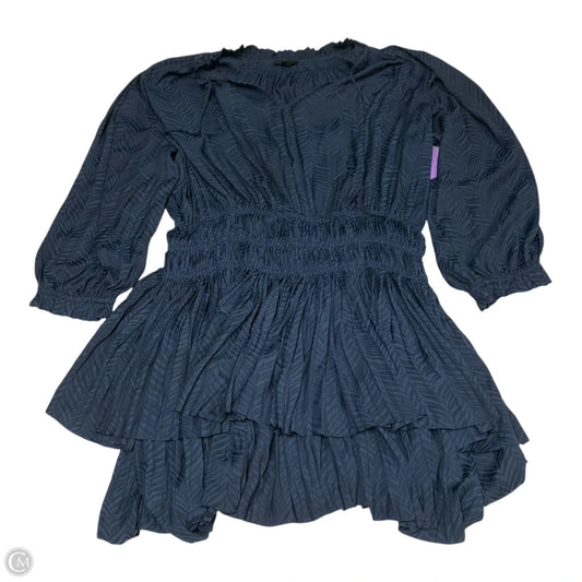 Dress Casual Short By Current Air In Blue, Size: L