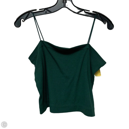 Top Sleeveless Basic By American Eagle In Green, Size: Xl