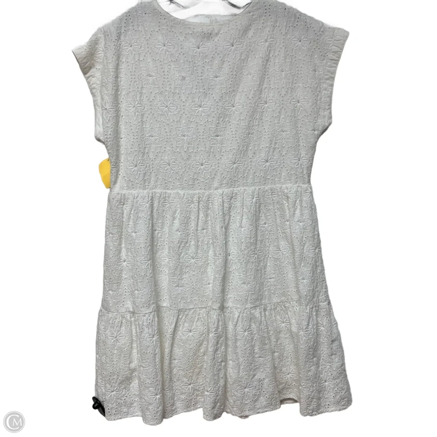 Dress Casual Short By Vineyard Vines In White, Size: M