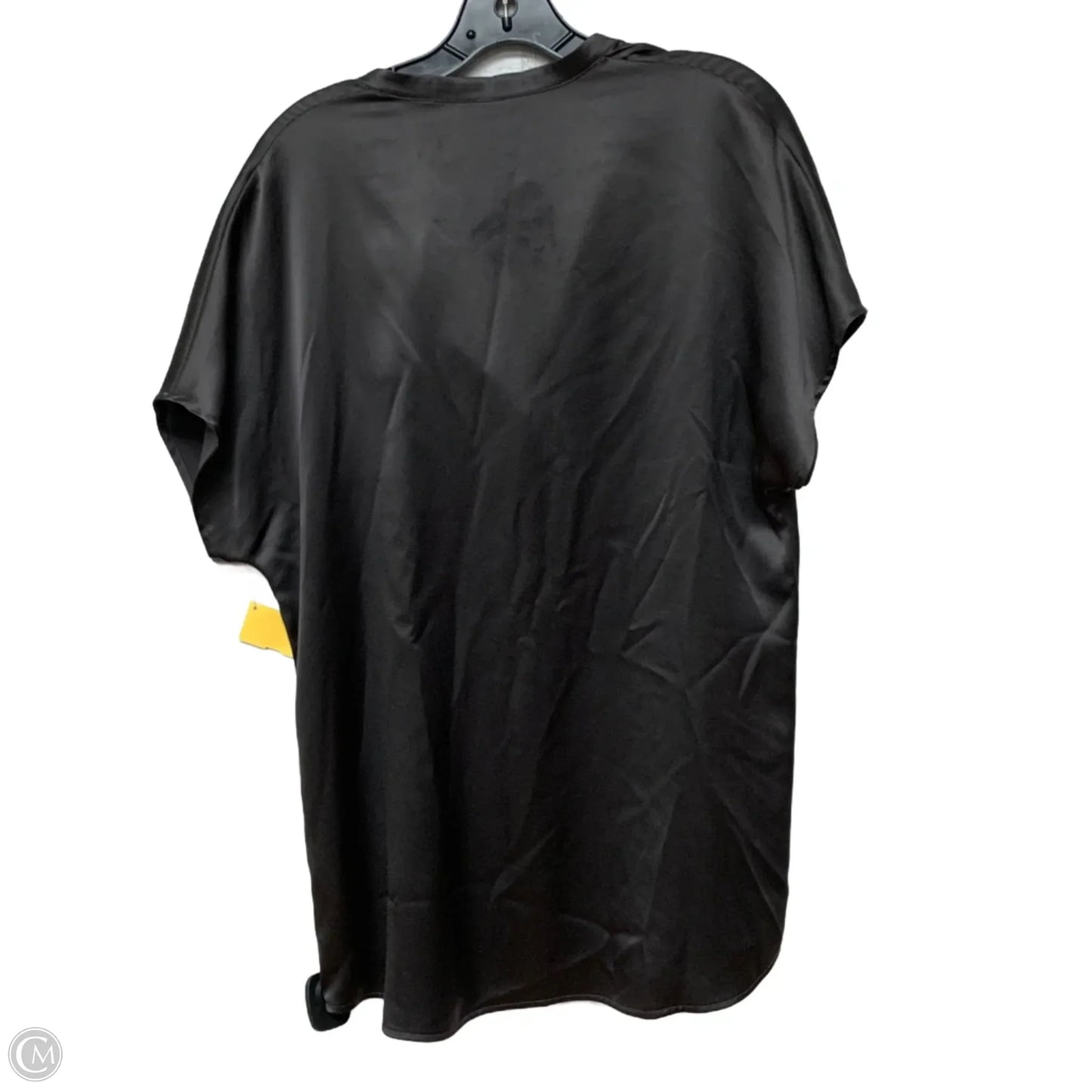 Blouse Short Sleeve By Vince In Purple, Size: M