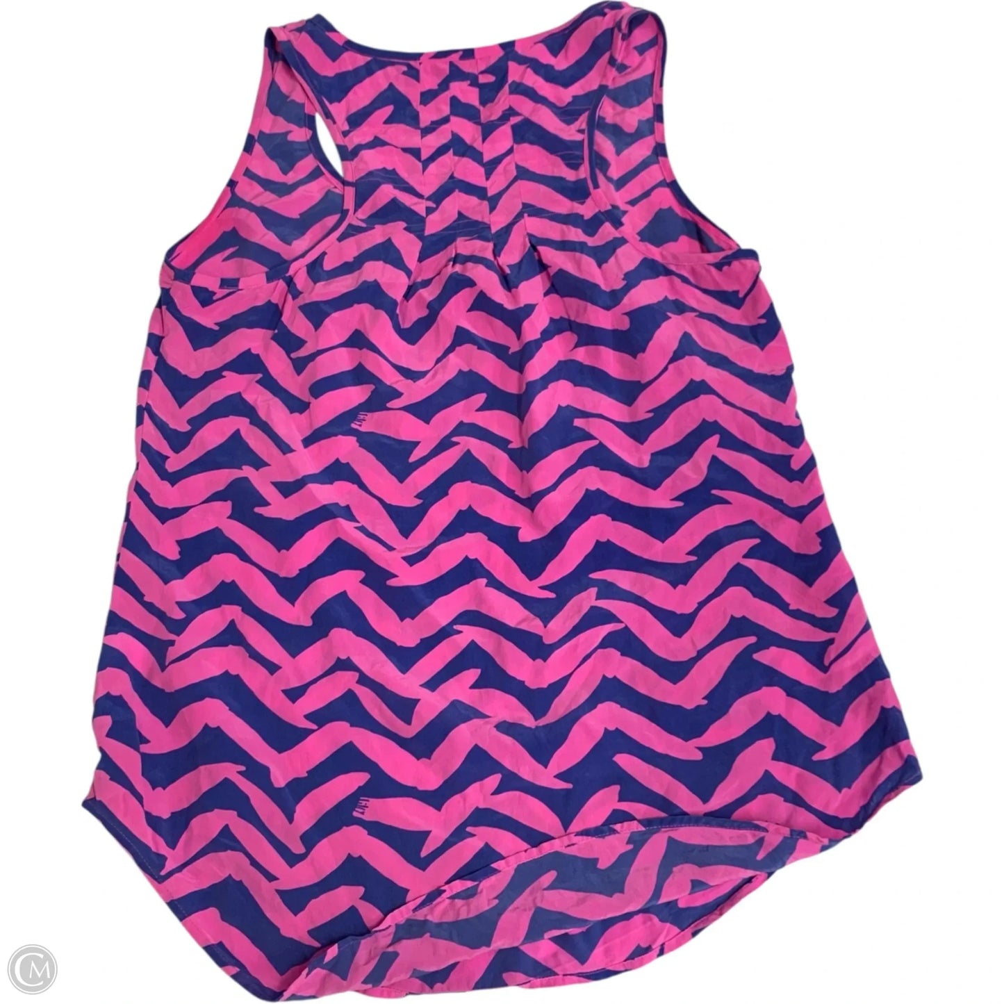 Top Sleeveless Designer By Lilly Pulitzer In Blue & Pink, Size: Xs