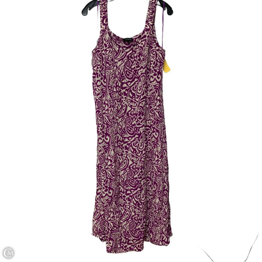 Dress Casual Maxi By 1.state In Purple & White, Size: S