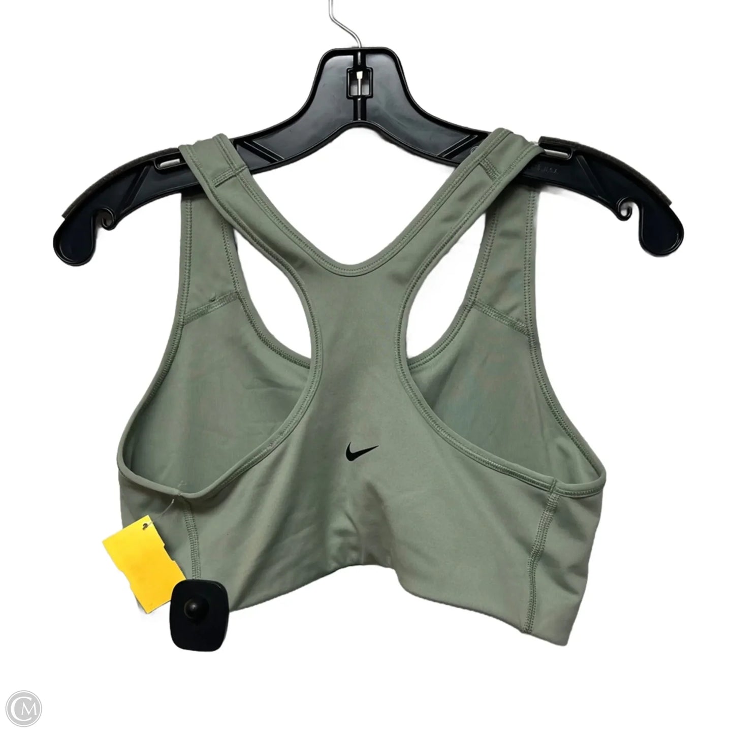 Athletic Bra By Nike Apparel In Green, Size: L