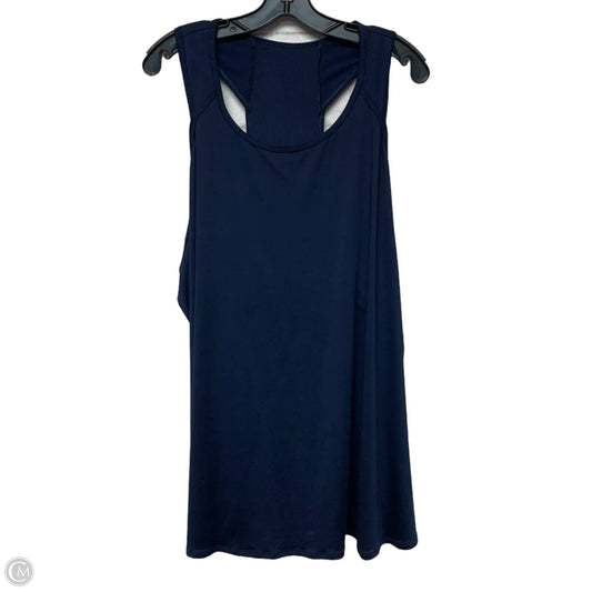 Athletic Tank Top By Tek Gear In Navy, Size: 3x