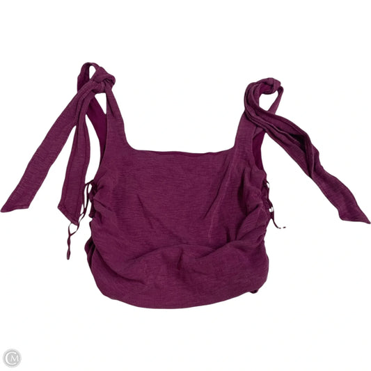 Top Sleeveless By Free People In Purple, Size: S