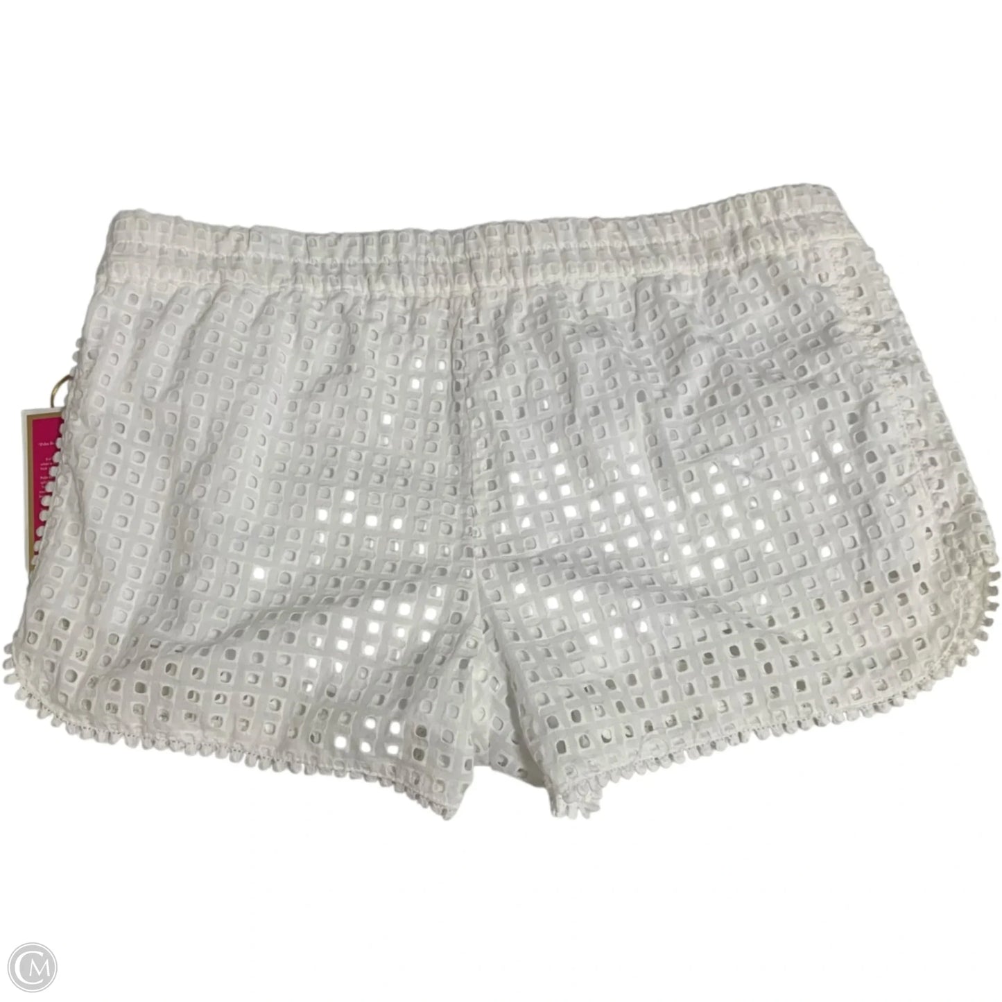 Shorts Designer By Lilly Pulitzer In White, Size: L