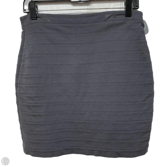 Skirt Mini & Short By Express In Grey, Size: S
