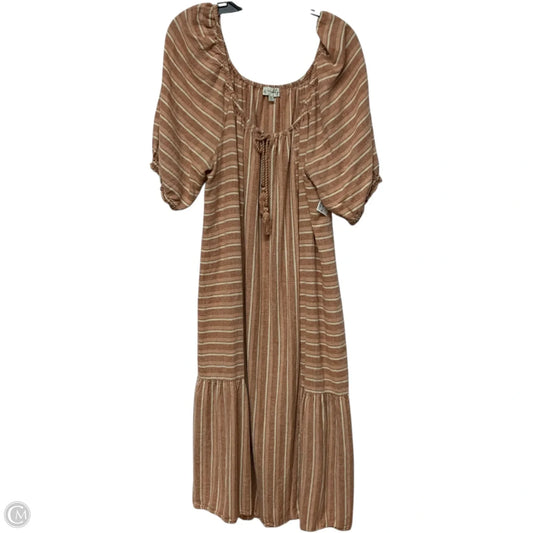 Dress Casual Maxi By Wonderly In Orange, Size: 1x